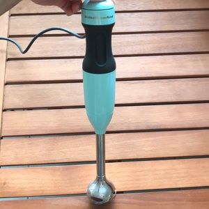 KitchenAid stick blender in Mint colour